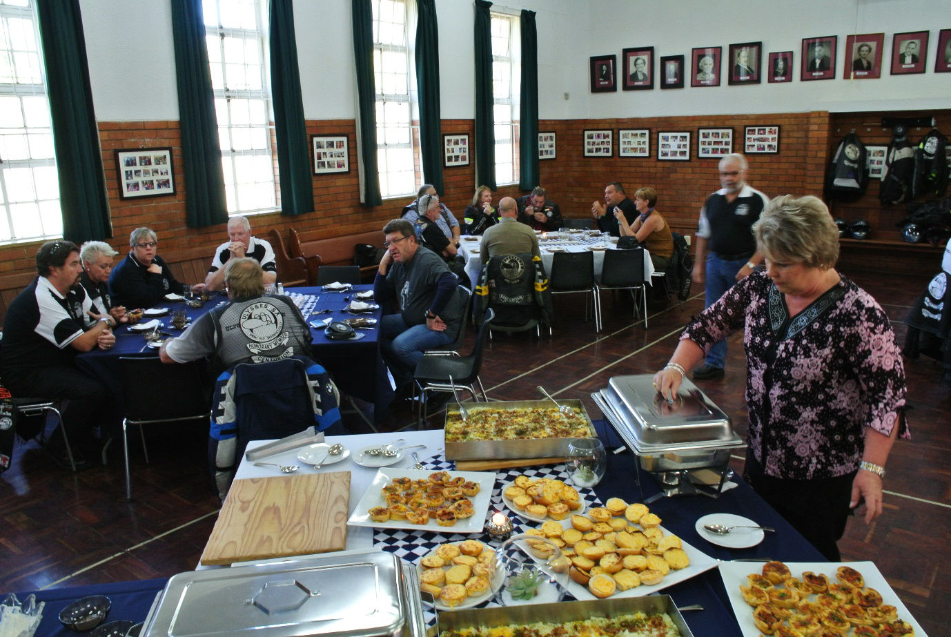 The kind ladies of DR Church Heilbron offered a hearty lunch